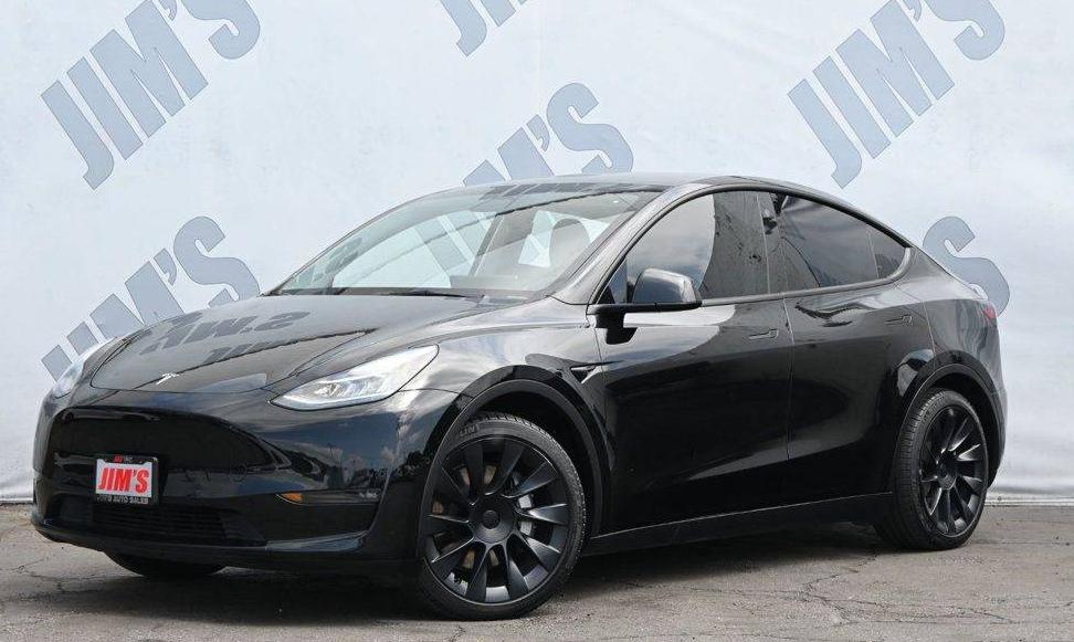 TESLA MODEL Y 2021 5YJYGAEE1MF219078 image